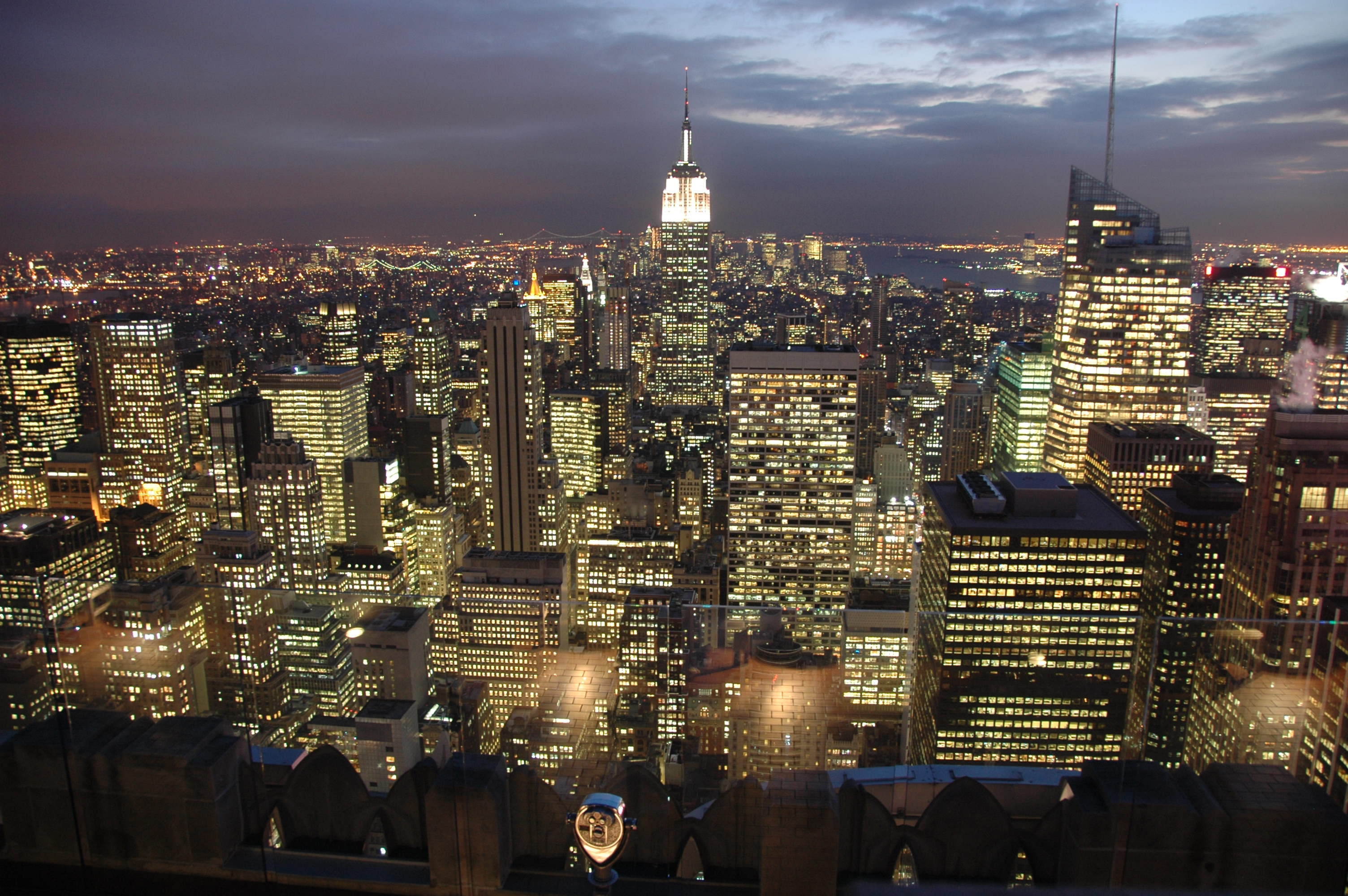🇺🇸【紐約】洛克斐勒中心看夜景｜Top of the Rock