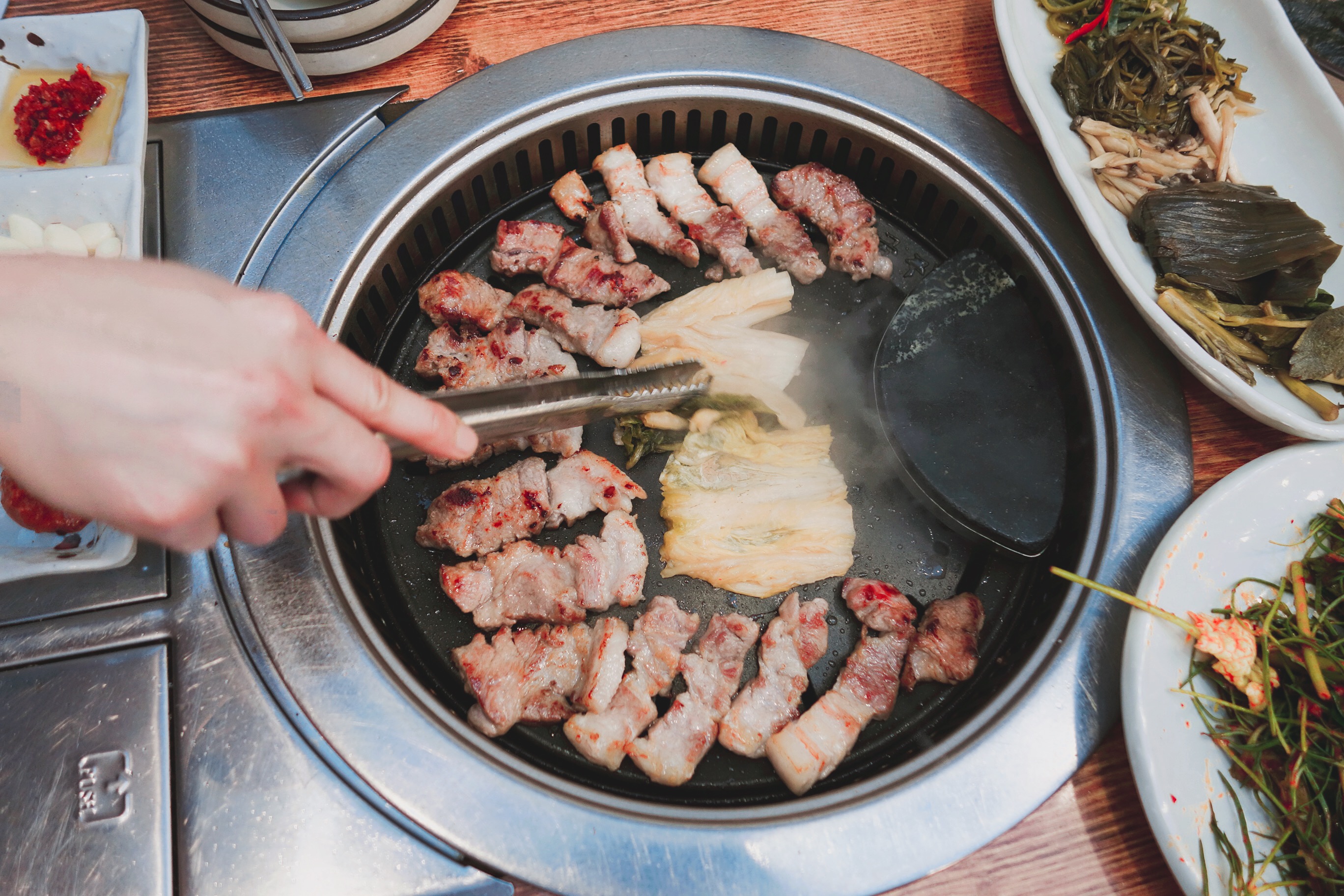 🇰🇷【釜山】王鹽味烤肉맛찬들 왕소금구이 + 汗蒸幕初體驗SPA LAND스파랜드