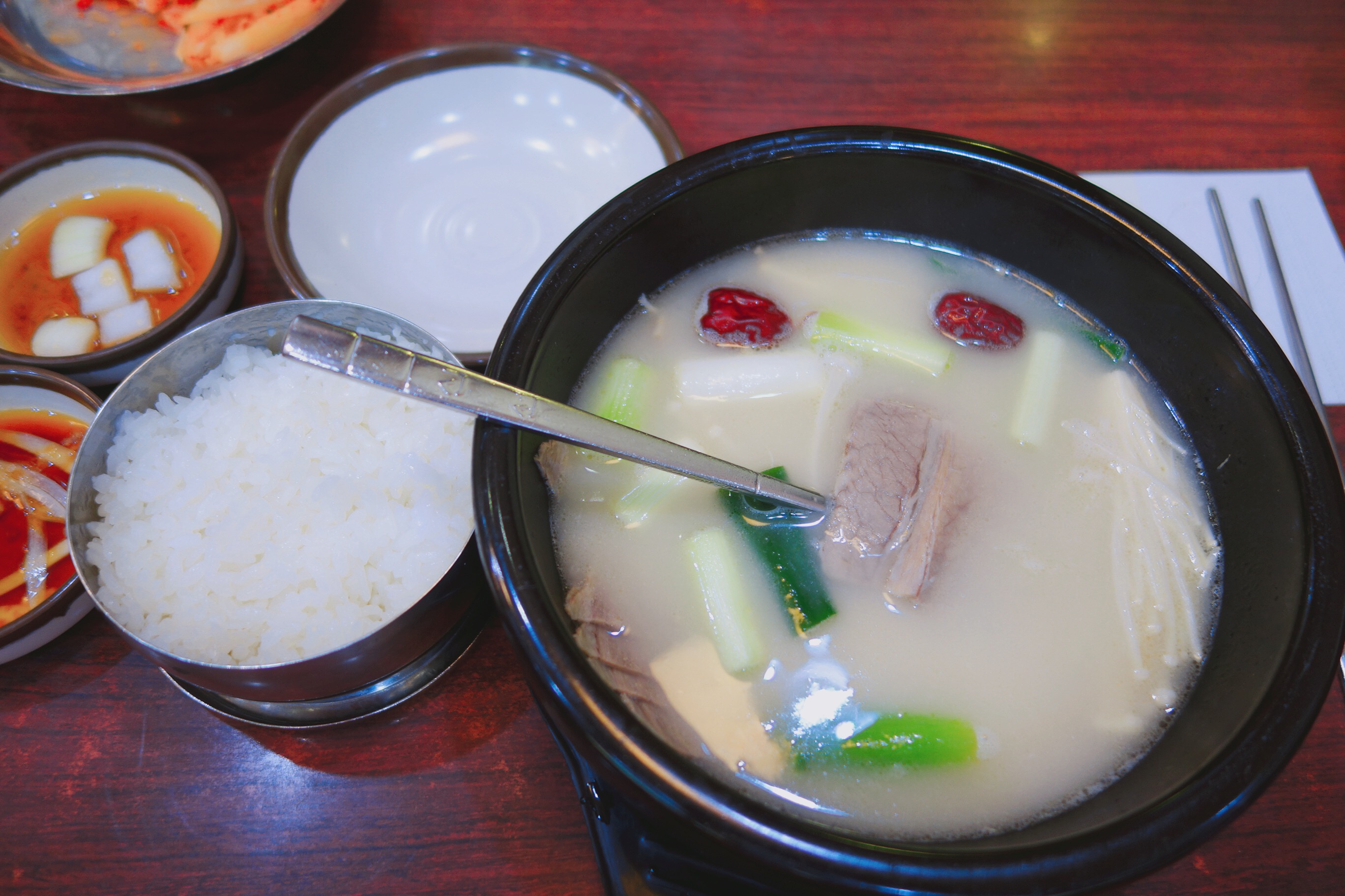 🇰🇷【首爾】吃完神仙雪濃湯신선설농탕，逛明洞！
