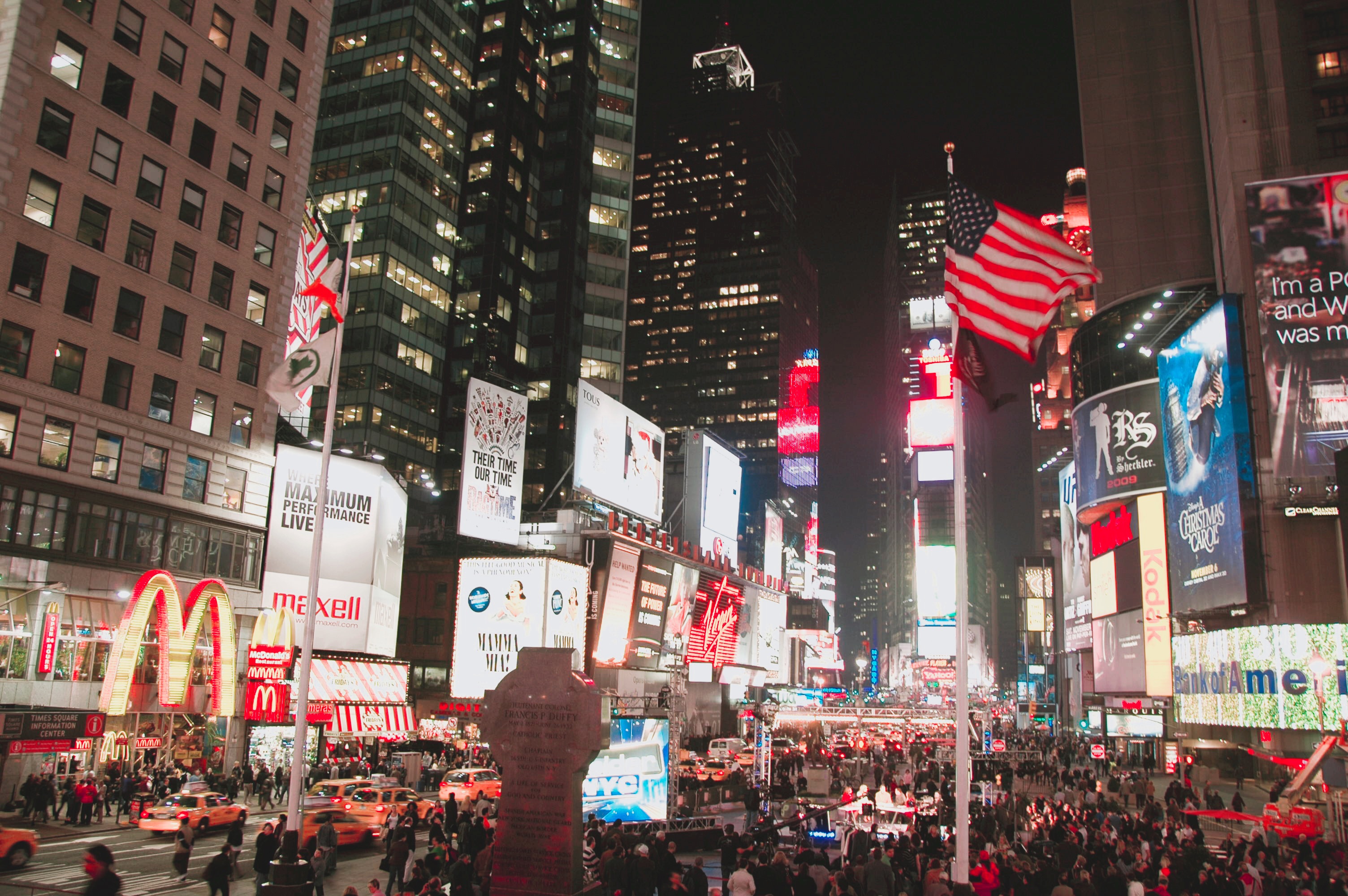 🇺🇸【紐約】讓人眼花撩亂的時代廣場｜Times Square