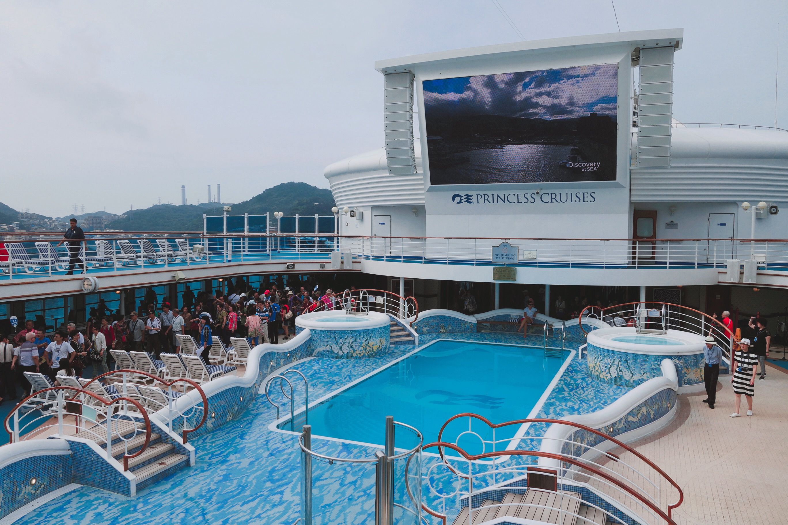 🚢【公主遊輪 Princess Cruises】黃金公主號出港了！