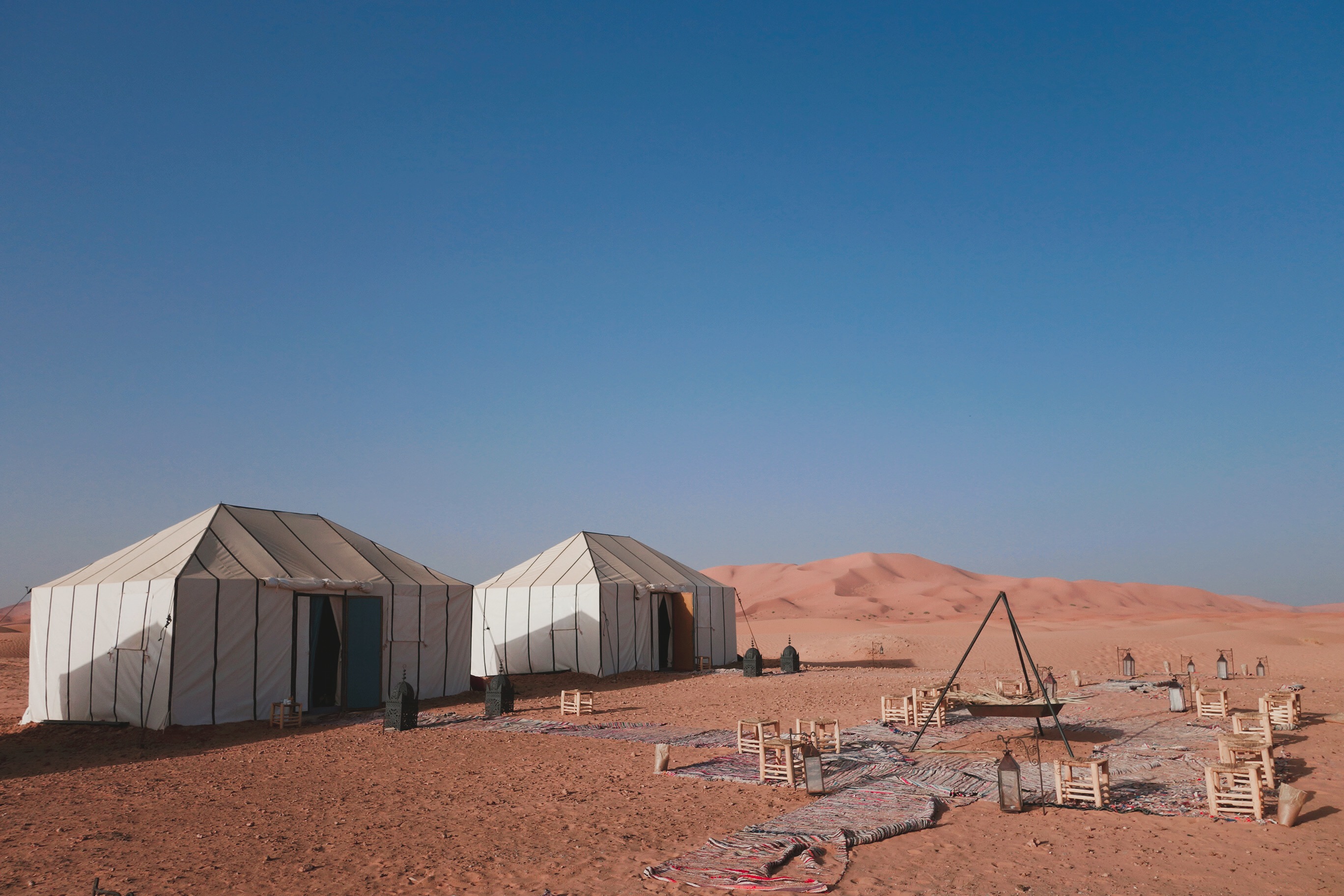 🇲🇦 摩洛哥 | 睡在大漠星空下，夜宿撒哈拉沙漠奢華帳篷  Stay in Sahara Desert, Morocco