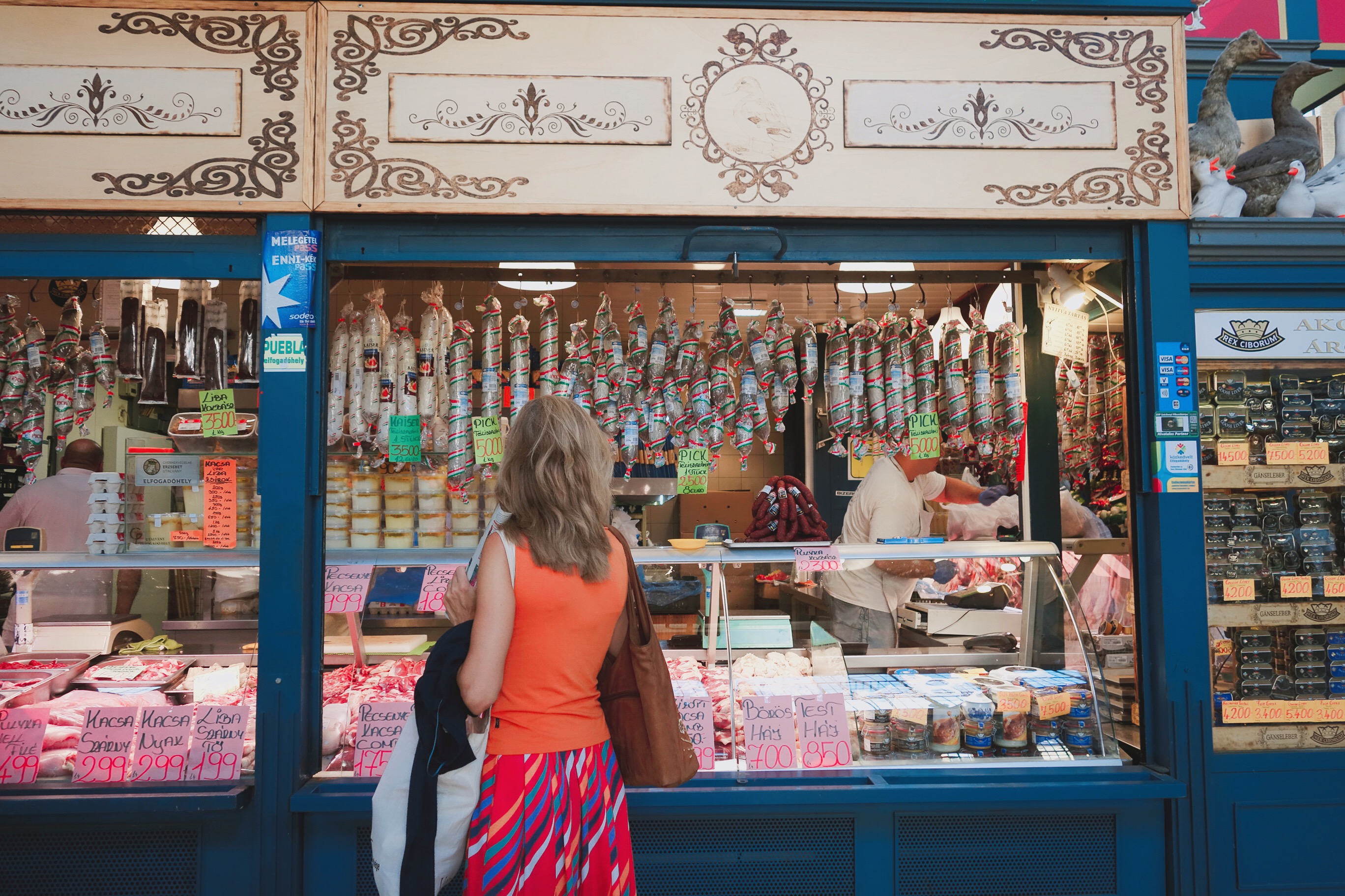 🇭🇺【布達佩斯】色彩飽滿的中央市場 Central Market Hall, Budapest