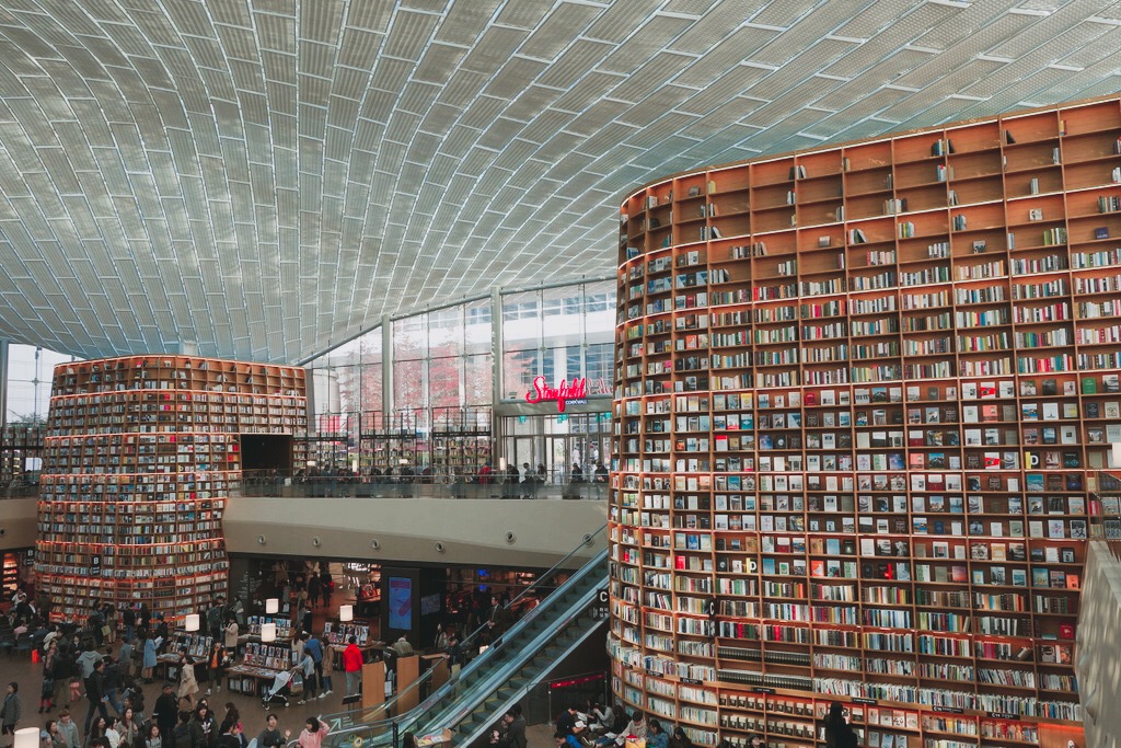 🇰🇷 首爾 | 最美星空圖書館 Coex Mall Starfield Library, SOUTH KOREA