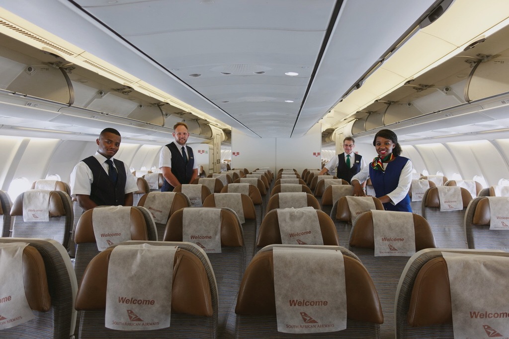 🇿🇼 辛巴威 | 南非航空 Airbus330-200 約翰尼斯堡->維多利亞瀑布 South African Airways SA040 JNB-VFA