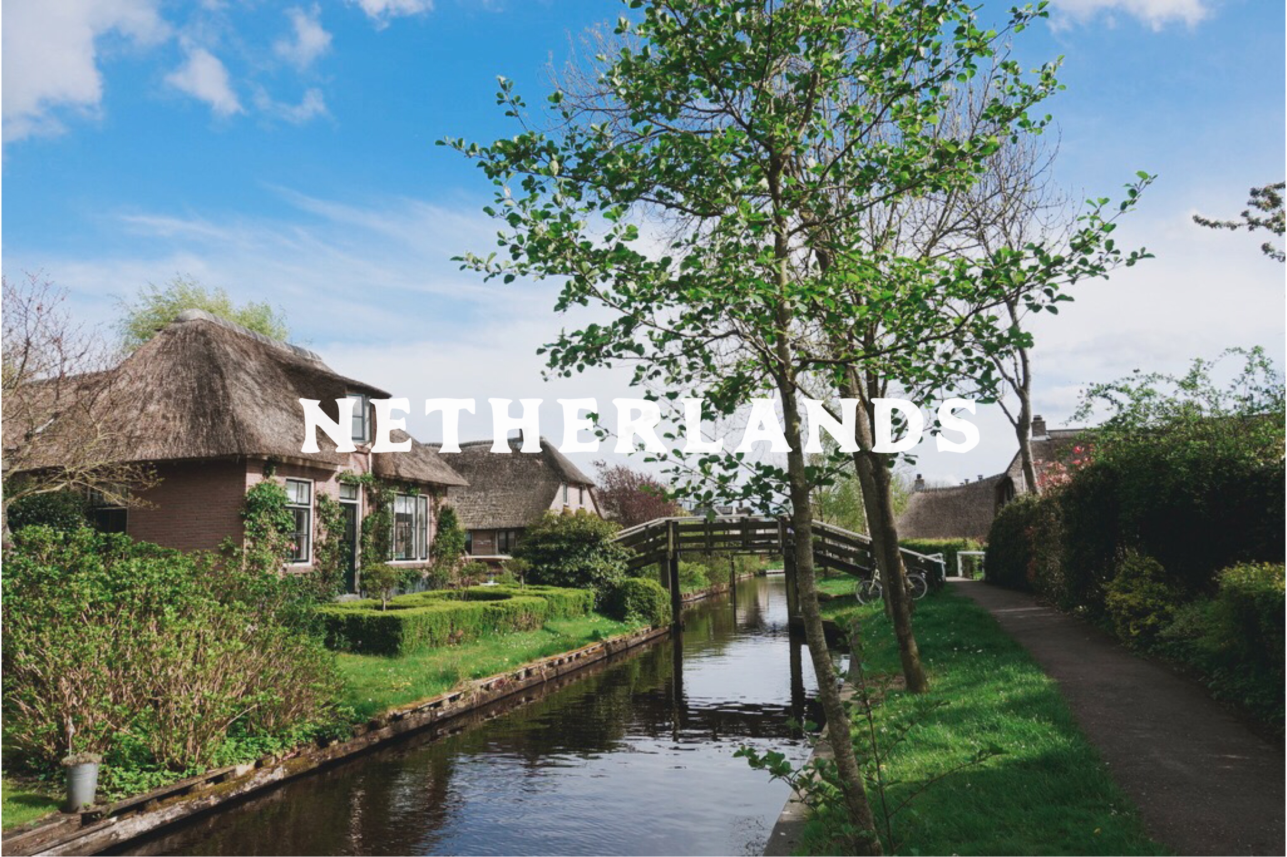 🇳🇱 荷蘭 | 天上人間,走訪全球絕美小鎮:羊角村 Giethoorn, Netherlands