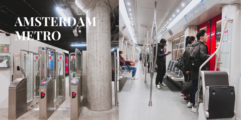 🇳🇱 荷蘭 | 學會在阿姆斯特丹搭地鐵 (含路線圖、車票資訊) How to use the Metro in Amsterdam, Netherlands