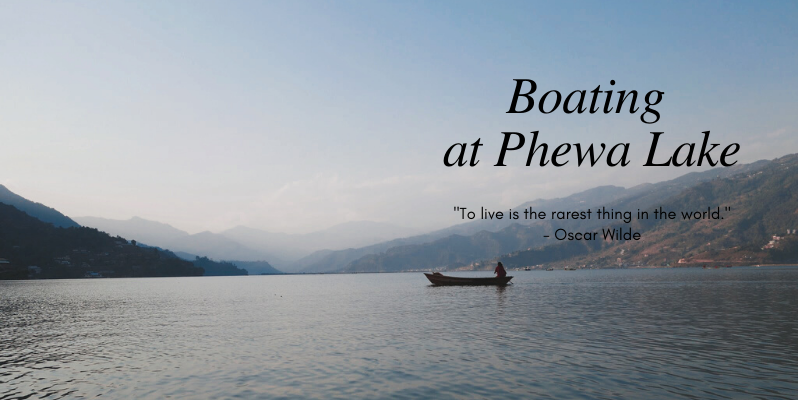 🇳🇵 尼泊爾 | 波卡拉費瓦湖遊船 Boating at Phewa Lake, Nepal