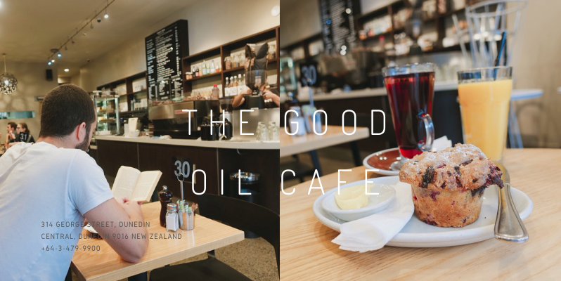 🇳🇿 紐西蘭 | 但尼丁最棒的咖啡店 The Good Oil Cafe Dunedin, New Zealand